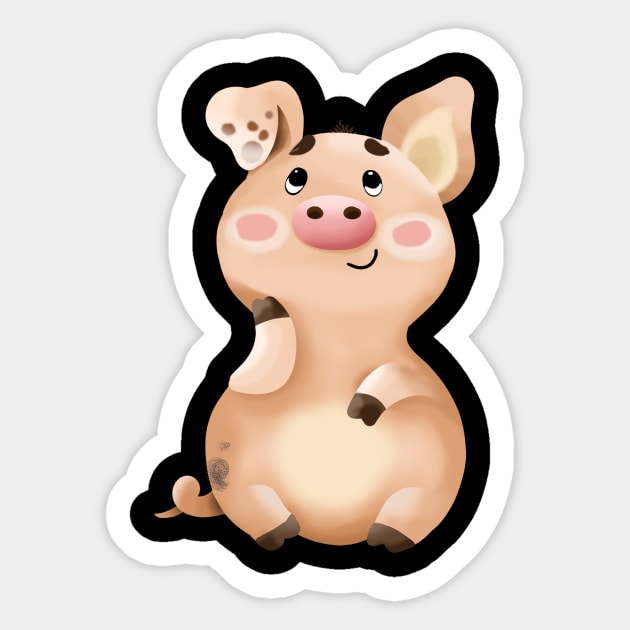 Piglet Sticker by pimkie